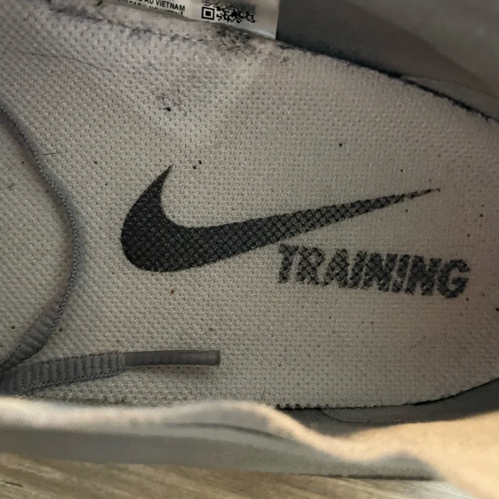 Nike Superrep Men’s 12 gray training running lace up mesh upper sneakers